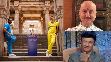 ICC World Cup 2023: Anupam Kher and Anu Malik Express Excitement for India-Australia World Cup Final Showdown