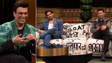 Koffee With Karan Season 8: Varun Dhawan Reveals Sidharth Malhotra’s High Fever Couldn’t Stop Him From Seeing Kiara Advani at Karan Johar’s Party