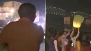 Dev Deepawali 2023: Uttar Pradesh CM Yogi Adityanath Joins 'Dev Diwali' Celebrations in Varanasi (Watch Video)