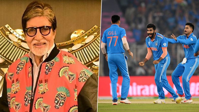 Amitabh Bachchan Hails Team India Post Their Defeat to Australia in ICC Cricket World Cup 2023 Final, Writes 'You're the Best, and Shall Remain So'