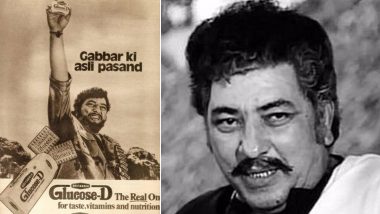 Amjad Khan Birth Anniversary: The Actor's Gabbar Turn For Britannia Impacted Its Glucose D Biscuit Sale - Here's How