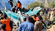Jammu and Kashmir Bus Accident: 36 Killed, Six Critical as Bus Plunges into Deep Gorge in Doda (Watch Video)
