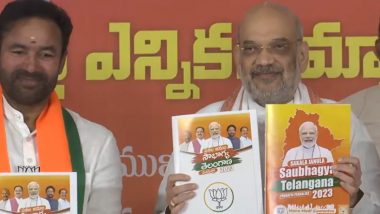 Telangana Assembly Elections 2023: BJP Promises UCC, Scrapping of 'Religion-Based Reservations' in State Poll Manifesto