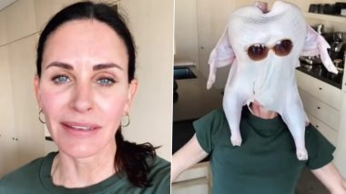 Courteney Cox Takes Fans on a Nostalgic Thanksgiving Journey With Epic FRIENDS Turkey Moment (Watch Video)