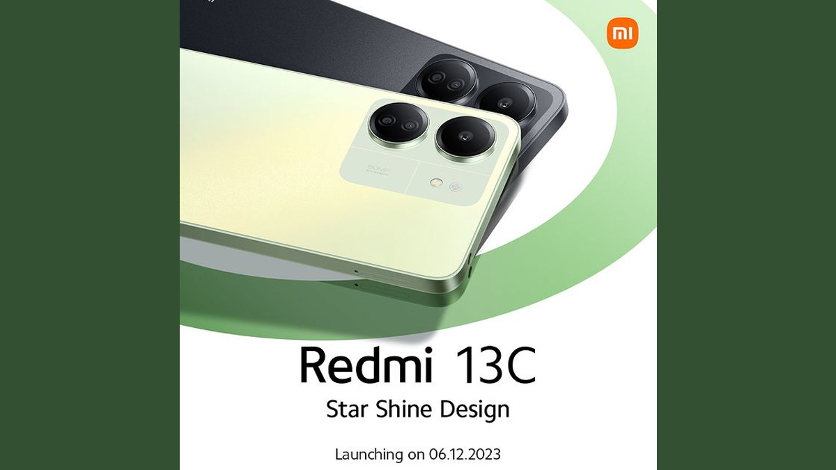 Redmi 13C Series  Launching on 6th December 2023 