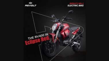 Revolt Motors Launches RV400 'Eclipse Red' in India, Check New Shade For Popular Indian Electric Bike