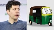 Peak Bengaluru Moment! Auto-Rickshaw App Namma Yatri Offers Rides With Dose of Amusing Tech Flair Promising Pickup 'Faster Than Sam Altman's Return at OpenAI&rsquo; (See Pic)