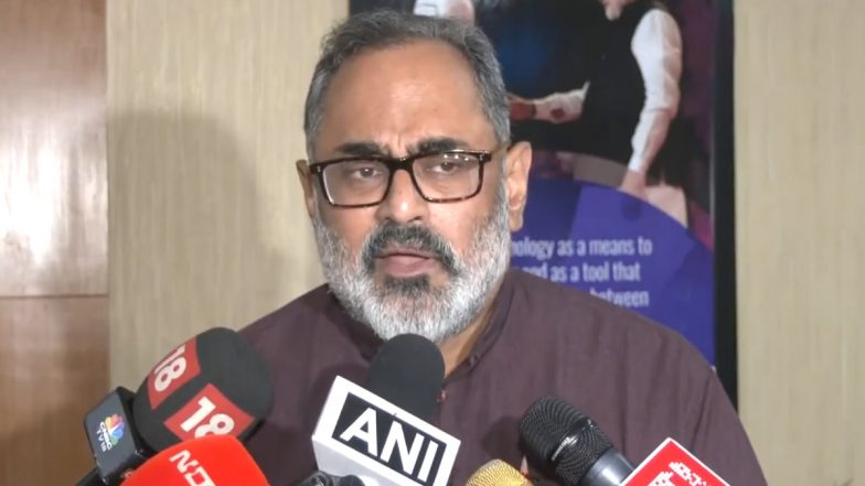 Deepfake Issue: Centre to Appoint Officer to Monitor Content, Platforms and Take Action Against Deepfakes, Says Union Minister Rajeev Chandrasekhar