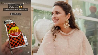 Parineeti Chopra Feels 'Crazy Nostalgia' After Receiving Gifts from Sister-in-law, Calls Them 'Things that Matter’