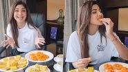 Shilpa Shetty Kundra Enjoys Sweet 'Sunday Binge' As She Gorges on 'Mysore Pak' in Mysore (Watch Video)