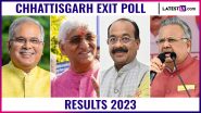 Chhattisgarh Exit Poll Results 2023 by India Today-Axis My India: Hung Assembly Predicted With Edge to Congress; Check Seat-Wise Details