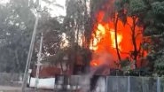 Gujarat Fire: Massive Blaze Erupts at Chemical Company in Valsad, No Casualties Reported