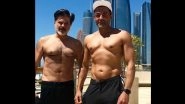 Anil Kapoor Shares Shirtless Photo With Bobby Deol, Actor Says &lsquo;Animal Ka Baap and Animal Ka Enemy Posing&rsquo; (View Pic)
