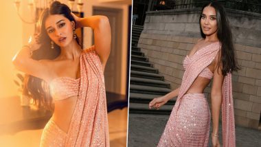 Fashion Faceoff: Ananya Panday or Lisa Haydon, Who Wore This Pink Saree Better?