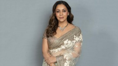 Diwali 2023 Fashion: Gauri Khan’s Sheer Sequined Saree Sets the Perfect Festive Trend for Women (See Photo)