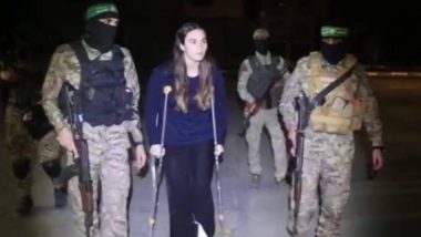 Israeli Woman Maya Regev, Kidnapped From Nova Music Festival on October 7, Walks Free After 50 Days in Hamas Captivity; Emotional Video Surfaces