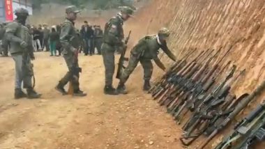 UNLF Signs Peace Agreement With Centre: Manipur's Oldest Armed Group Agrees to Renounce Violence and Join Mainstream, Announces Home Minister Amit Shah (See Pics and Video)