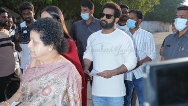 Telangana Assembly Election 2023: Jr NTR Seen Standing in a Crowd To Cast His Vote (View Pic)