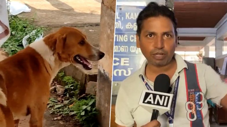 Kerala: Loyal Dog Refuses to Leave Hospital’s Mortuary After Owner Dies During Treatment in Kannur, Videos Surface