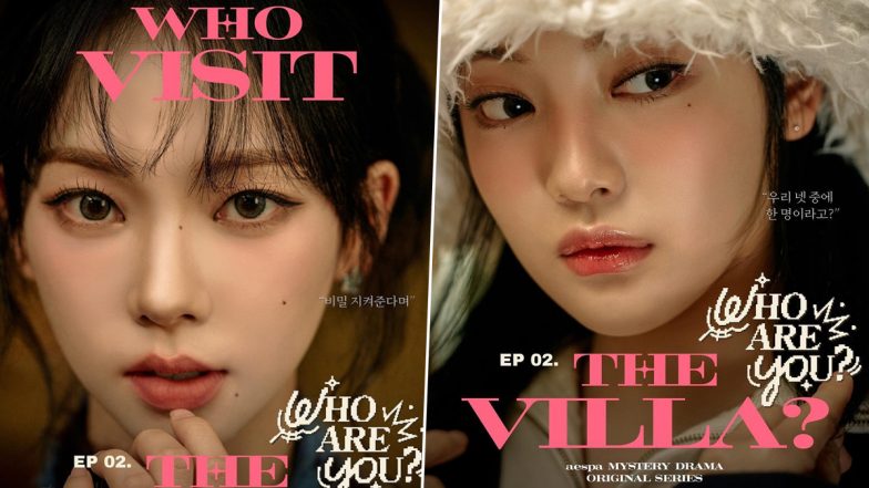 Aespa Takes Center Stage in New Posters for Original Drama Series 'Who Visit the VILLA?' With Stunning Visuals (View Pics)