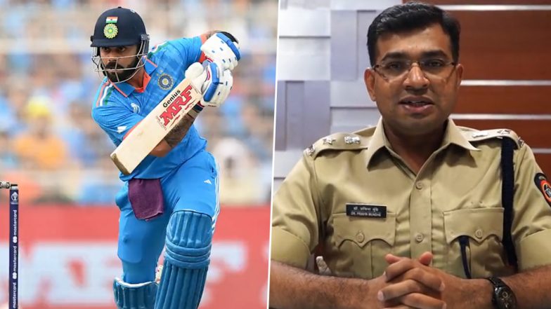 India vs New Zealand ICC Cricket World Cup 2023: Mumbai Police Issue Guidelines for Spectators Visiting Wankhede Stadium for Semi-Final Match on November 15 (Watch Video)