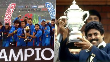 Ahead of India vs Australia ICC Cricket World Cup 2023 Final, Here’s A Look Back at India’s Title Wins in 1983 and 2011