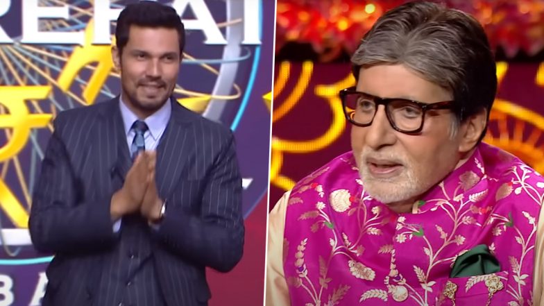 Kaun Banega Crorepati 15: Amitabh Bachchan Showers Praise on Randeep Hooda for His Performance in Sarbjit, Big B Says ‘I’m Your Big Fan’