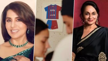 Raha Kapoor Birthday: Neetu Kapoor, Soni Razdan, Riddhima Kapoor Drop Lovely Wishes for Alia Bhatt-Ranbir Kapoor's Daughter As She Turns 1!