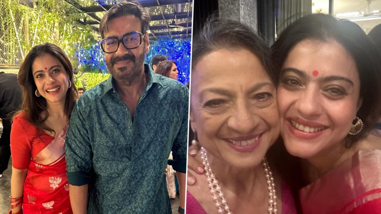 Kajol Shares Pics From Diwali Celebrations Featuring Ajay Devgn, Tanuja and Others!