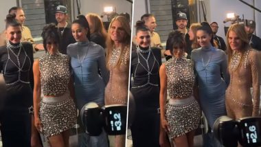 Ananya Panday Poses With Kim Kardashian and Serena Williams at an event in NYC (See Pic & Watch Video)