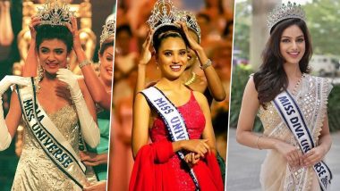 Miss Universe Winners From India: From Sushmita Sen to Harnaaz Kaur Sandhu, a Look at Past Winners From India