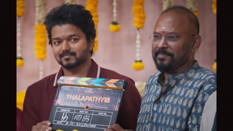 Thalapathy 68: Makers Share New Update on Venkat Prabhu’s Birthday, Major Action Sequence of Vijay’s Film Being Shot in Thailand (View Post)