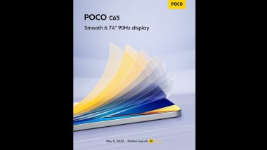 POCO C65 Launch on November 5: Check Display, Storage and Price Details Here