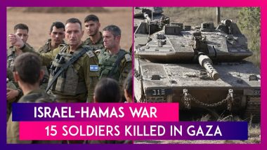 Israel-Hamas War: 15 Soldiers Killed During Ground Operation In Gaza, Claims IDF