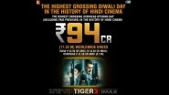 Tiger 3 Box Office Collection: Salman Khan, Katrina Kaif&rsquo;s Film Roars to Record-Breaking Success! Becomes Highest Grossing Overseas Opening Day on Diwali With Rs 94 Crore