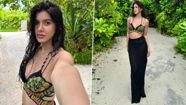 Shanaya Kapoor Sizzles in Beach-Ready Looks During Maldives Vacation (View Pics)