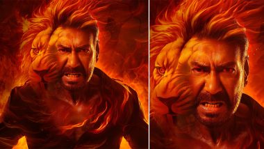 Singham Again: Ajay Devgn's Fiery Avatar From Rohit Shetty's Cop Universe Unveiled (View Poster)
