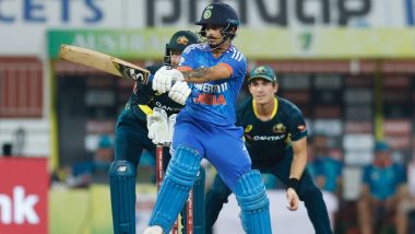 Yashasvi Jaiswal, Ishan Kishan, Ruturaj Gaikwad’s Fifties Help India to a 44-Run Win Against Australia; Men in Blue Take 2–0 Series Lead