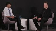 Artificial Intelligence Most 'Destructive Force' in History, May Take Away All Jobs, Tesla CEO Elon Musk Tells UK PM Rishi Sunak