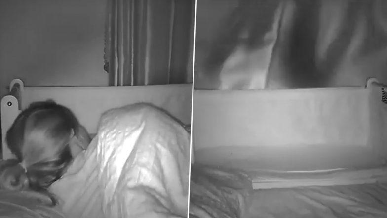 Storm Ciaran: Mother Saves Newborn From Flying Glass As Bedroom Window Shatters Due To Strong Winds in St. Helier, Terrifying Video Surfaces