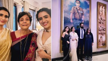 Sam Bahadur: Sanya Malhotra Expresses Pride and Gratitude for 'Opportunity To Play Silloo Manekshaw', at Trailer Launch With Indian Army Chief Manoj Pande (View Pics)