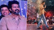 Leo Success Meet: Casually-Dressed Thalapathy Vijay Makes A Stylish Entry Waving at Fans (View Pics & Video)