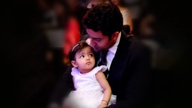 Aaradhya Bachchan Turns 12: Daddy Abhishek Bachchan Showers Love on His Little Princess with Adorable Throwback Photo (View Pic)
