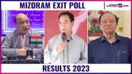 Mizoram Assembly Election 2023 Results: ZPM Thrashes MNF to Wrest Power in State, New Government Likely To Assume Office Soon