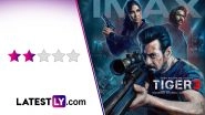 Tiger 3 Movie Review: Not Even Shah Rukh Khan's Pathaan Cameo Can Save Salman Khan-Katrina Kaif's Dullest Entry Into YRF Spy Universe (LatestLY Exclusive)