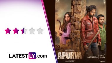 Apurva Movie Review: Tara Sutaria's Film is a Missed Opportunity When It Comes to Crafting a Gripping Survival-Thriller (LatestLY Exclusive)