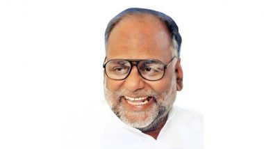 P Kannan Dies at 73: Former Puducherry Minister Passes Away Due to Ill Health