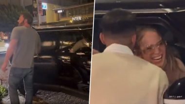 Jennifer Lopez Claps Back at a Fan Flirting With Husband Ben Affleck, Says, ‘Back Up, Bitch’ (Watch Video)