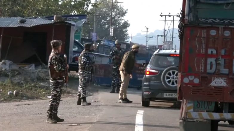 Jammu and Kashmir: Security Beefed Up After Tiffin Box IED Found on National Highway in Nagrota, Defused (Watch Video)