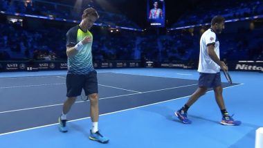 Rohan Bopanna-Matthew Ebden Advance to ATP Finals 2023 Semifinals After Defeating Wesley Koolhof-Neal Skupski in Men’s Doubles
